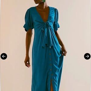 Free People Vintage Summer Midi Dress. Size small. New with tags.